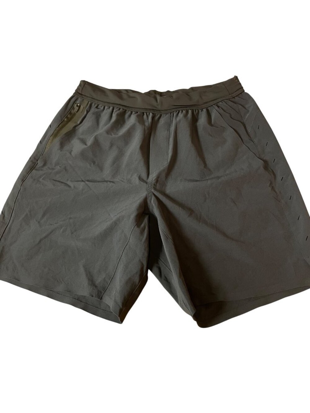 Ten Thousand The Interval Short &" Inseam Unlined Navy Blue Black Sz SM Athletic